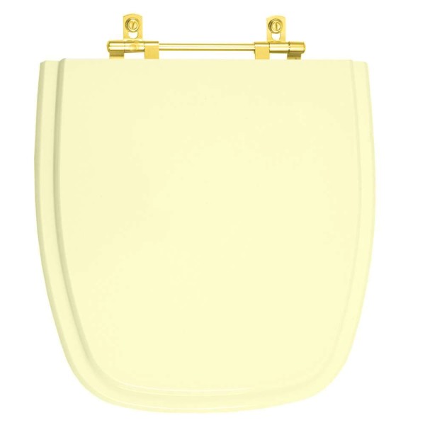 Encontraproduto.com.br - Assento Sanitário Fit Pergamon para vaso Celite Com Ferragem Dourada