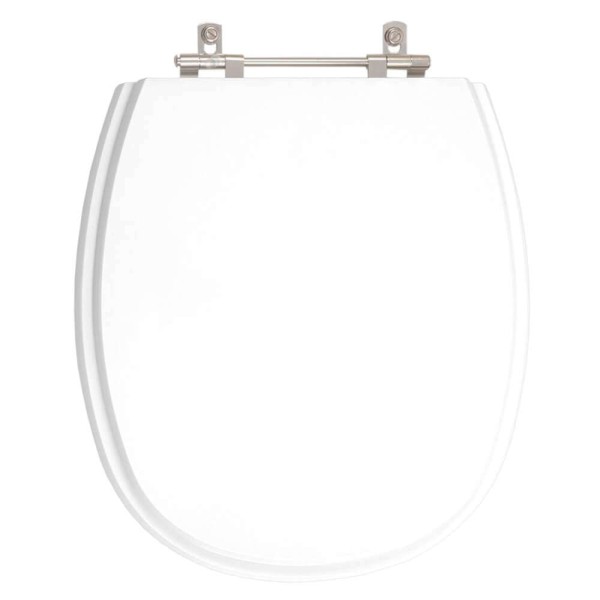 Assento Sanitário Poliéster Fast Branco para vaso Deca 1.6gpf 6lpf