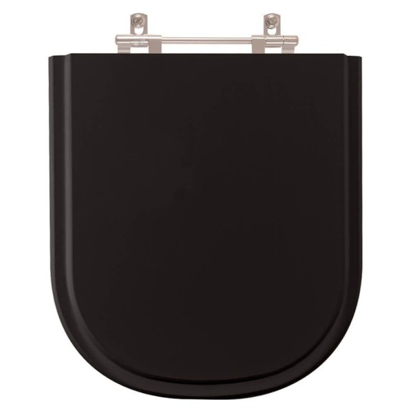 Encontraproduto.com.br - Assento Sanitário Flox Preto para vaso Fiori