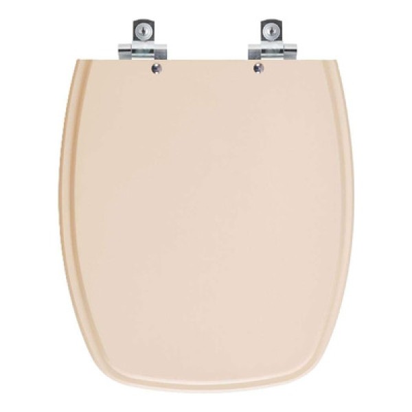 Encontraproduto.com.br - Assento Sanitário Soft Close Primula Plus Salmao Para Vaso Fiori