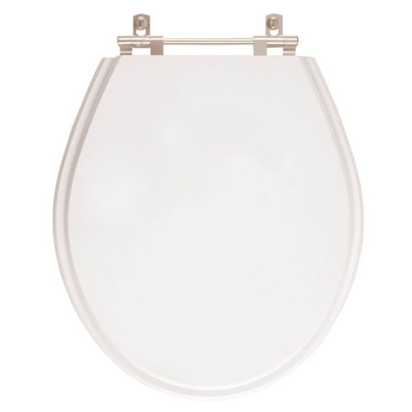 Encontraproduto.com.br - Assento Sanitário Poliéster Ravena Branco para vaso Deca P90