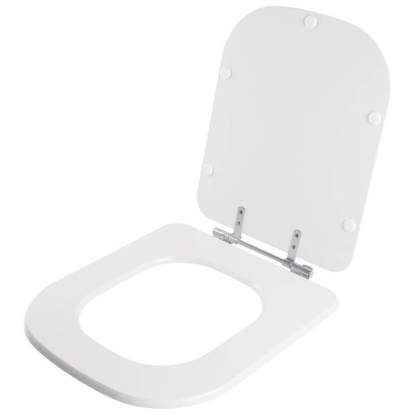Encontraproduto.com.br - Assento Sanitário Poliéster Unic Branco para vaso Deca P45