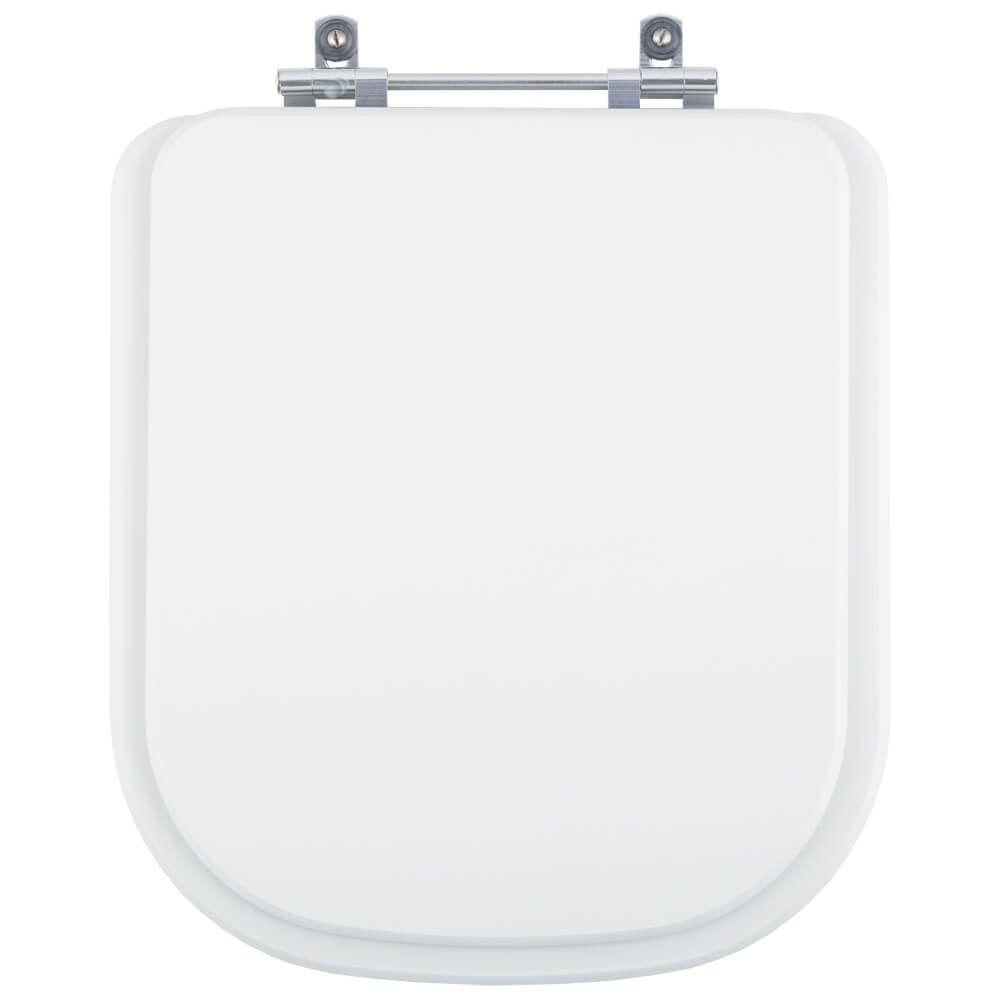 Tampa de Vaso Poliéster Unic Branco para bacia Deca P45