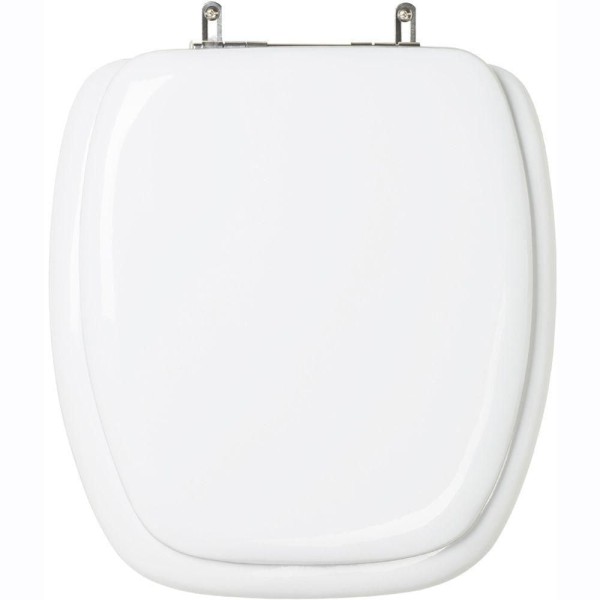 Encontraproduto.com.br - Assento Sanitário Almofadado Hawaii Branco para vaso Mondialle