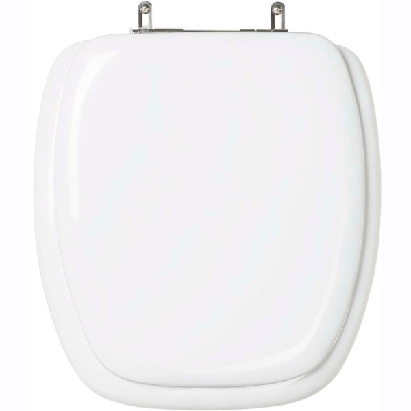 Encontraproduto.com.br - Assento Sanitário Almofadado Hawaii Branco para vaso Mondialle