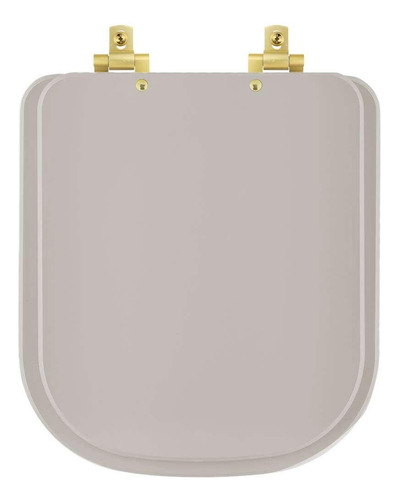 Encontraproduto.com.br - Assento Sanitário Com Fechamento Lento Axis ébano (preto) Para Vaso Deca