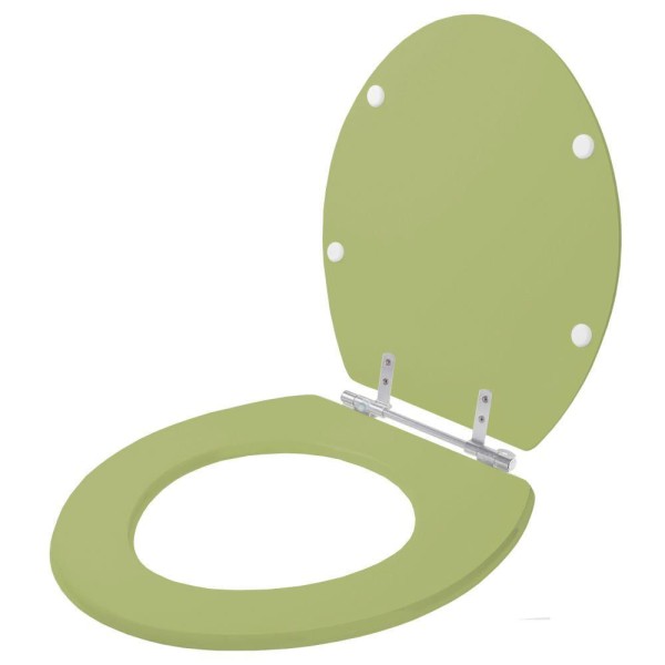 Encontraproduto.com.br - Assento Sanitário Convencional / Oval Verde Itapoã para vaso Celite