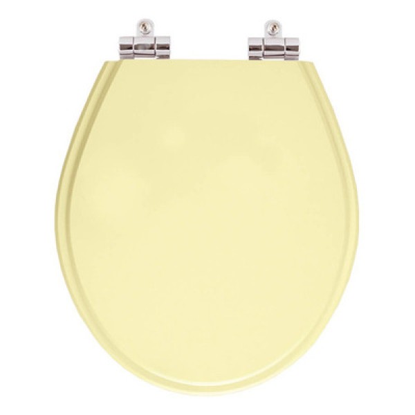 Encontraproduto.com.br - Assento Sanitario Poliester Com Amortecedor Studio Branco Para Vaso Deca