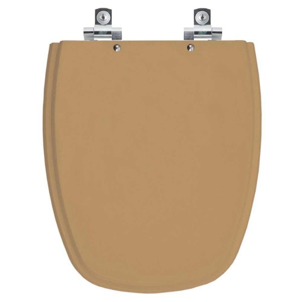 Encontraproduto.com.br - Assento Sanitário Soft Close Monte Carlo Bege Castor Para Vaso Deca