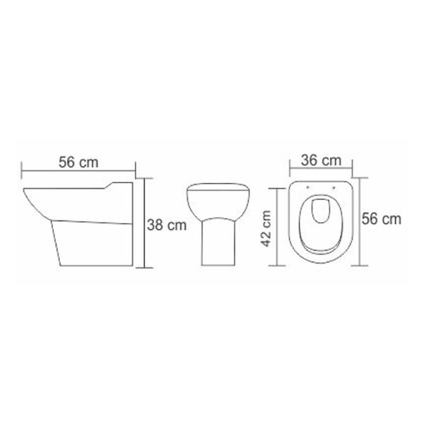 Encontraproduto.com.br - Assento Poliéster Produza Duomo Plus para Louça Deca Branco