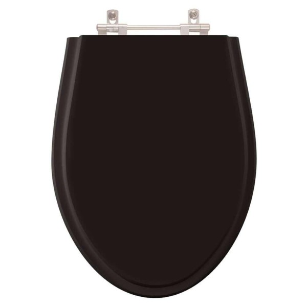 Encontraproduto.com.br - Assento Sanitário Absolute Preto para Vaso Ideal Standard Pontto Lavabo