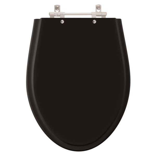 Encontraproduto.com.br - Assento Sanitário Absolute Preto para Vaso Ideal Standard Pontto Lavabo