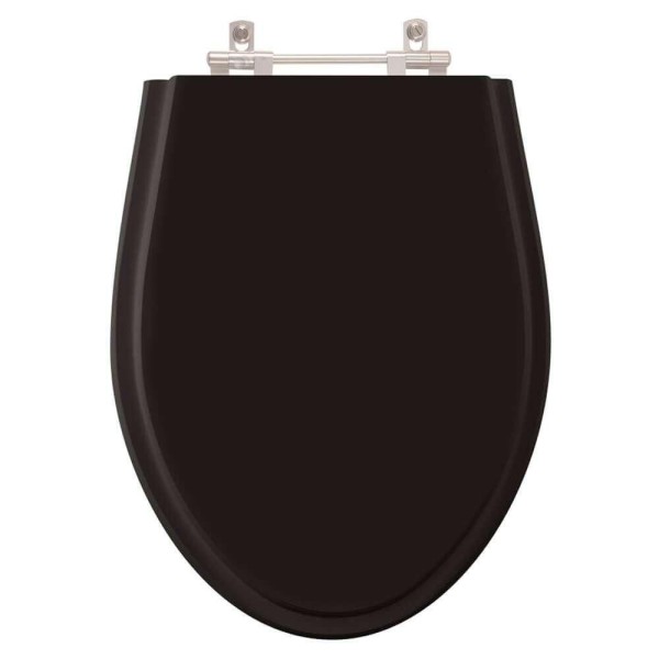 Encontraproduto.com.br - Assento Sanitário Absolute Preto para Vaso Ideal Standard Pontto Lavabo