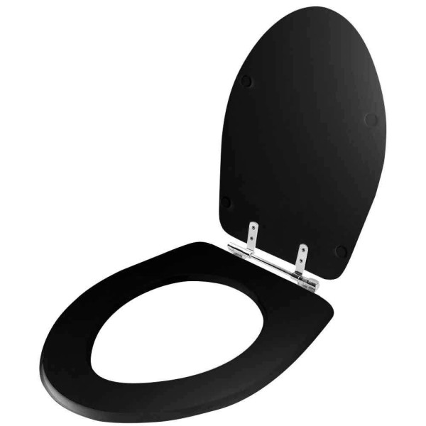 Encontraproduto.com.br - Assento Sanitário Absolute Preto para Vaso Ideal Standard Pontto Lavabo