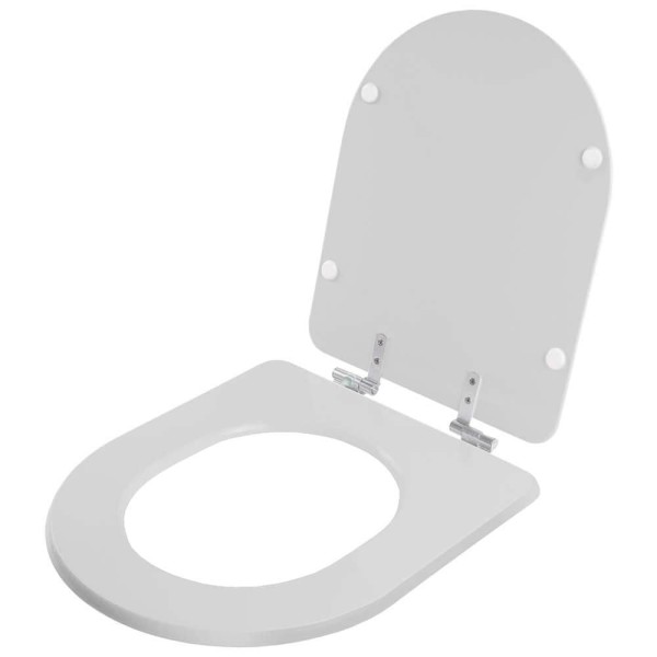 Encontraproduto.com.br - Assento Sanitário Com Fechamento Lento Omega Cinza Real Para Vaso Deca