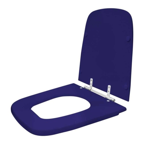 Encontraproduto.com.br - Assento Sanitário Aero Azul Cobalto Para Vaso Ideal Standard