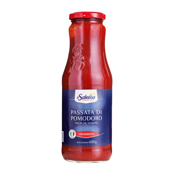 Encontraproduto.com.br - Polpa de Tomate Passata di Pomodori Di Salerno Vidro 680g