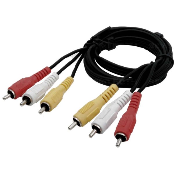 Cabo 3 3 Rca Acessório de Áudio e Vídeo Asantos
