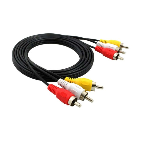 Encontraproduto.com.br - Cabo 3 3 Rca Acessório de Áudio e Vídeo Asantos