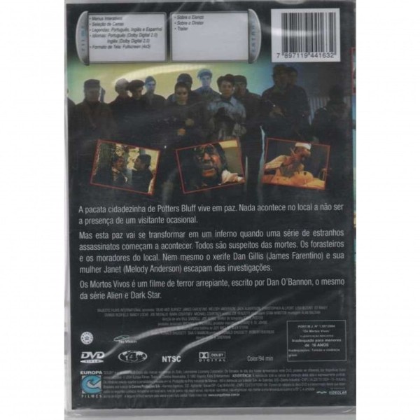 Encontraproduto.com.br - Dvd Os Mortos Vivos James Farentino E Dennis Redfield