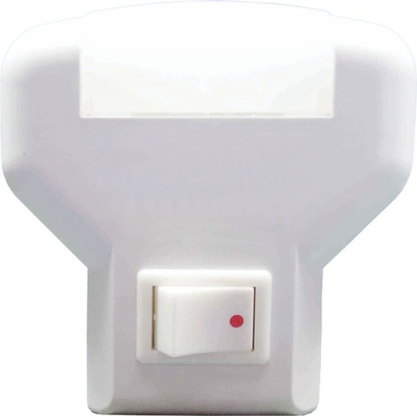 Encontraproduto.com.br - Luz Noturna Manual Bivolt De Led Dni 6188 Branco Key West