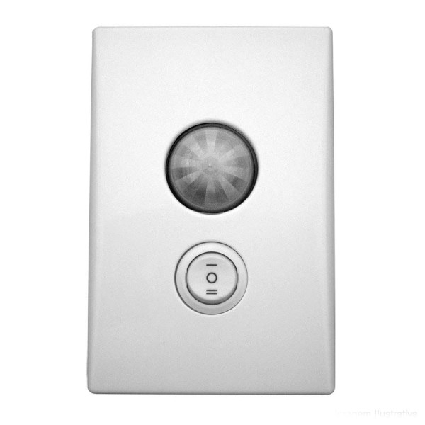 Interruptor 4x2 automático para caixa com sensor bivolt Key West