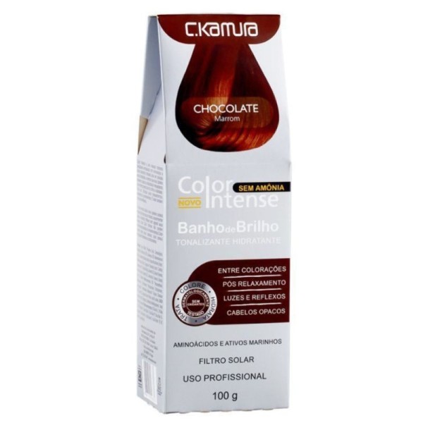 Encontraproduto.com.br - Tonalizante Color Intense 100g Chocolate Marrom - C.Kamura