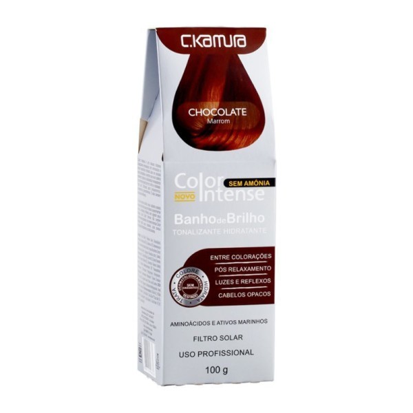 Encontraproduto.com.br - Tonalizante Color Intense 100g Chocolate Marrom - C.Kamura