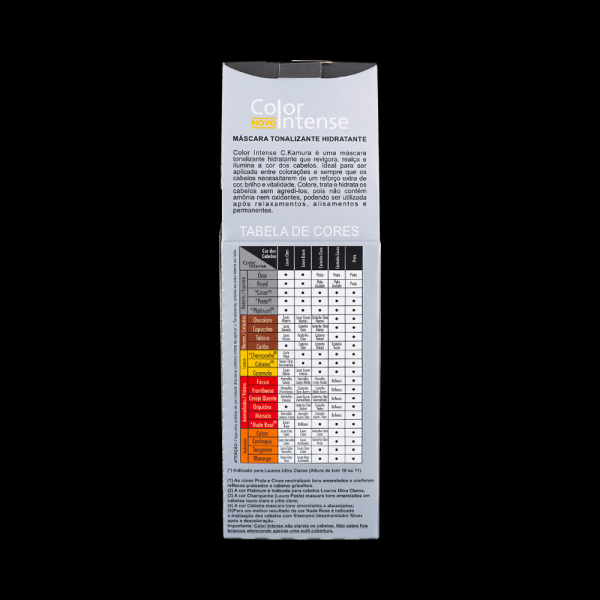 Encontraproduto.com.br - Tonalizante Color Intense 100g Marsala Vermelho Terra - C.Kamura