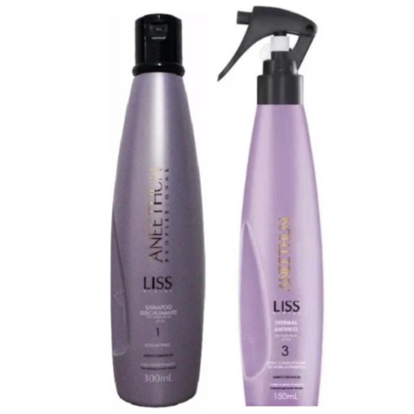Encontraproduto.com.br - Aneethun Kit Duo Liss System - Shampoo E Finalizador