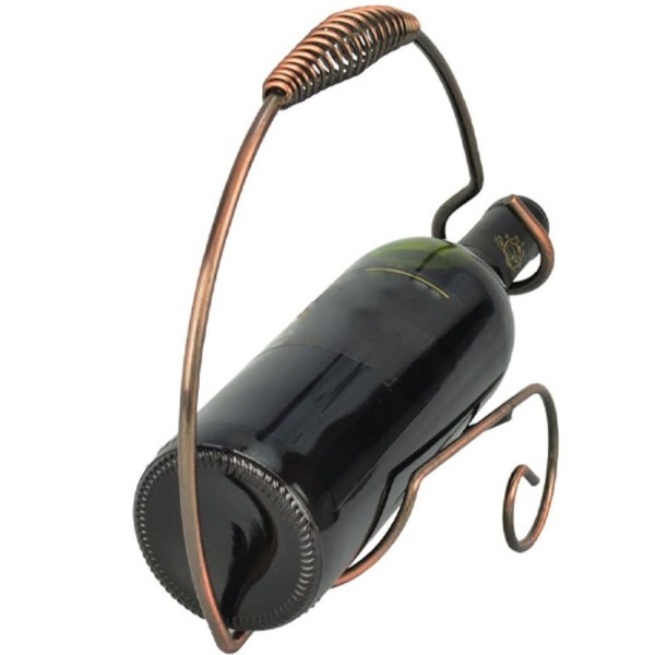 Encontraproduto.com.br - Suporte De Mesa Cristaleira Para Garrafa Vinho Whisky