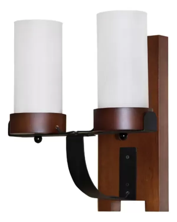 Arandela Country Envelhecido 2 Lâmpadas 1200e - Luminárias Müller