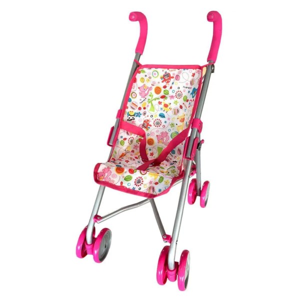 Encontraproduto.com.br - Carrinho De Boneca Estampa De Bichinhos Tateti 7013
