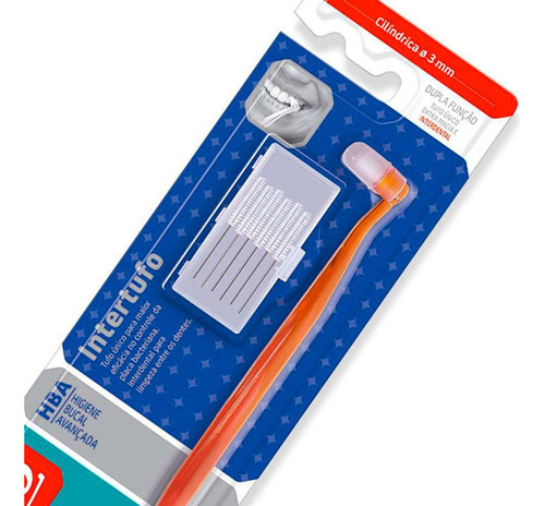Escova Interdental Bitufo Intertufo Cilíndrica 1 Unidade