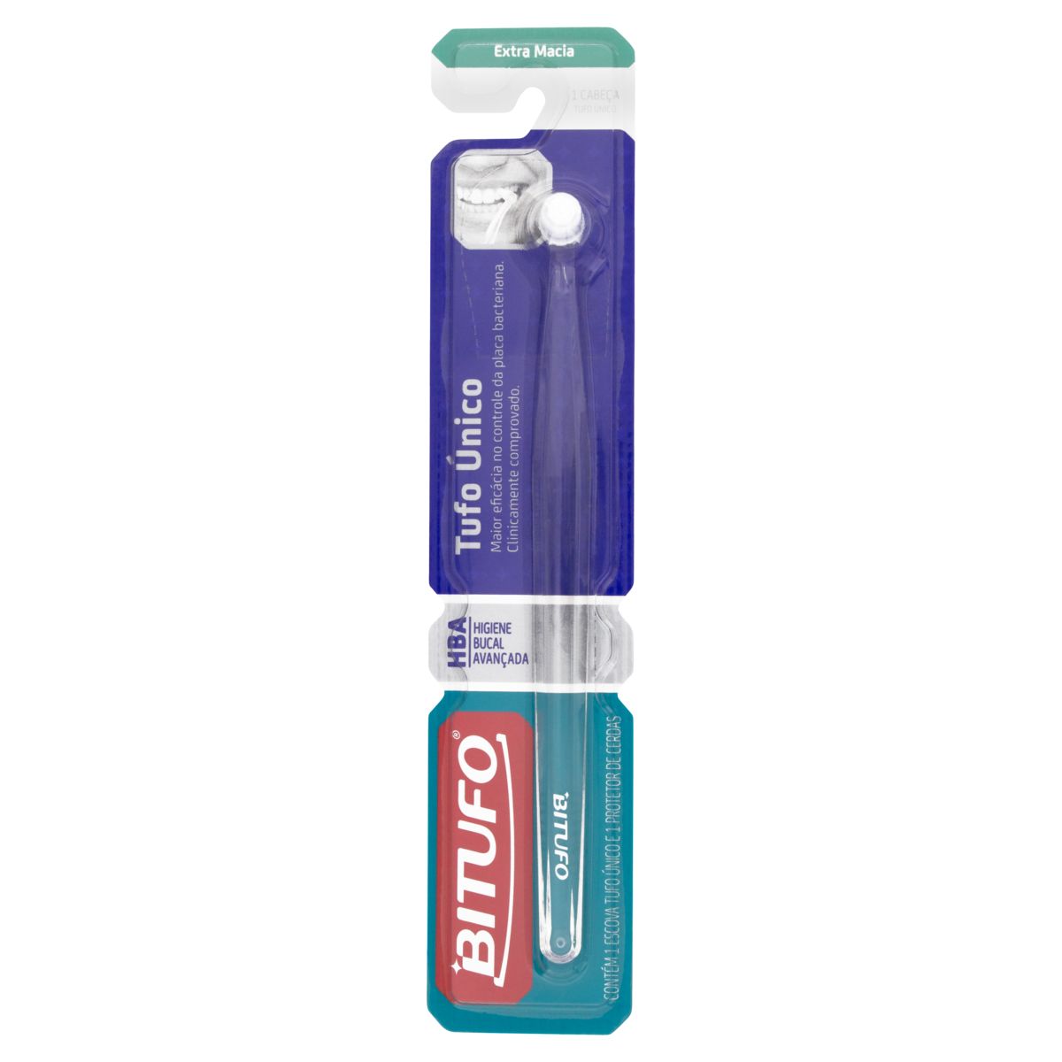 Escova Dental Tufo Único Bitufo Extra Macia