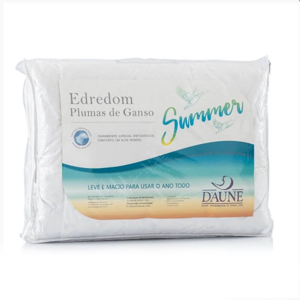 Edredom Casal Summer Pluma de Ganso - Daune