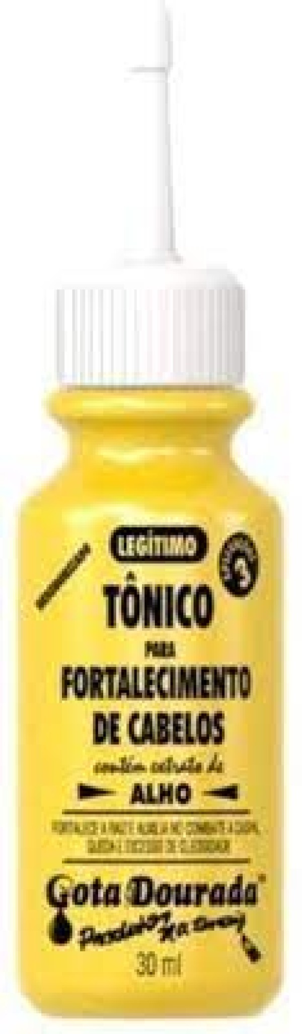 Encontraproduto.com.br - Tônico Capilar Gota Dourada 30ml Fortalecimento