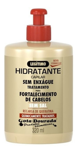 Hidratante Quimicamente Tratados - Gota Dourada 320ml