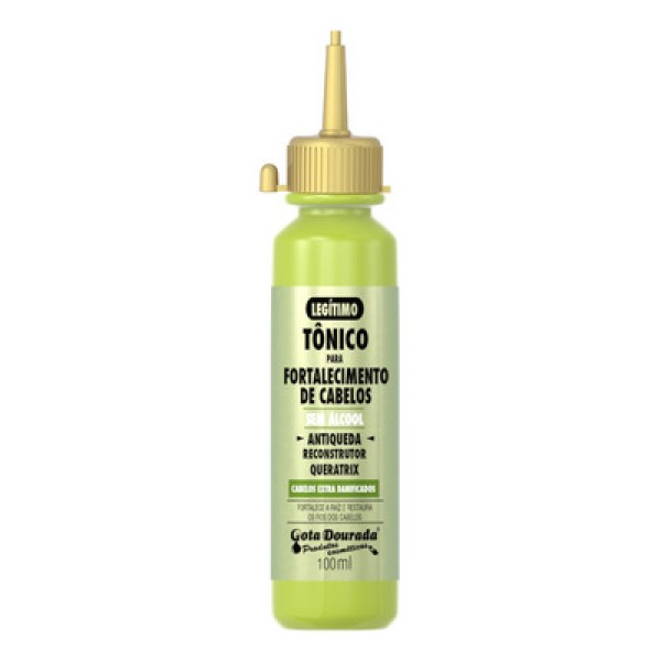Encontraproduto.com.br - Tônico 100ml Antiqueda - Gota Dourada