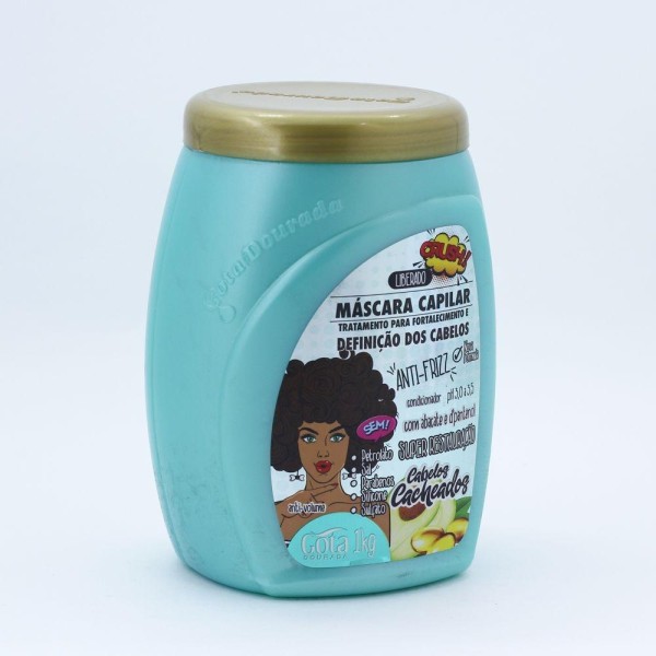 Encontraproduto.com.br - Mascr Cab Gota Dourada 1kg - Cabelos Cacheados