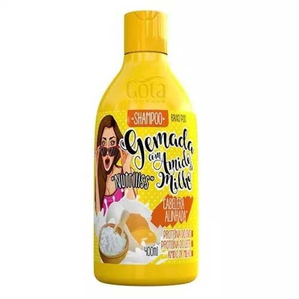 Encontraproduto.com.br - Shampoo Gota Dourada Gemada Com Amido de Milho 400ml