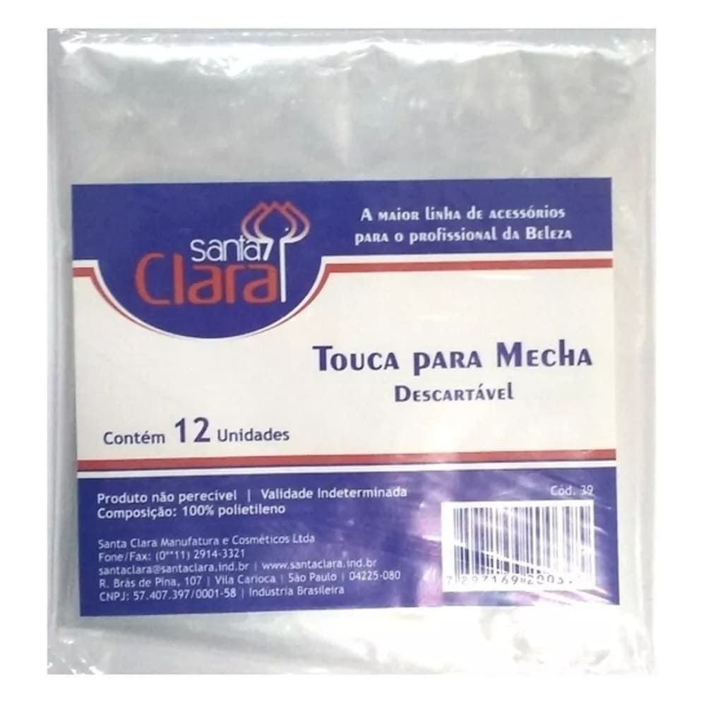Encontraproduto.com.br - Touca de Mecha Santa Clara