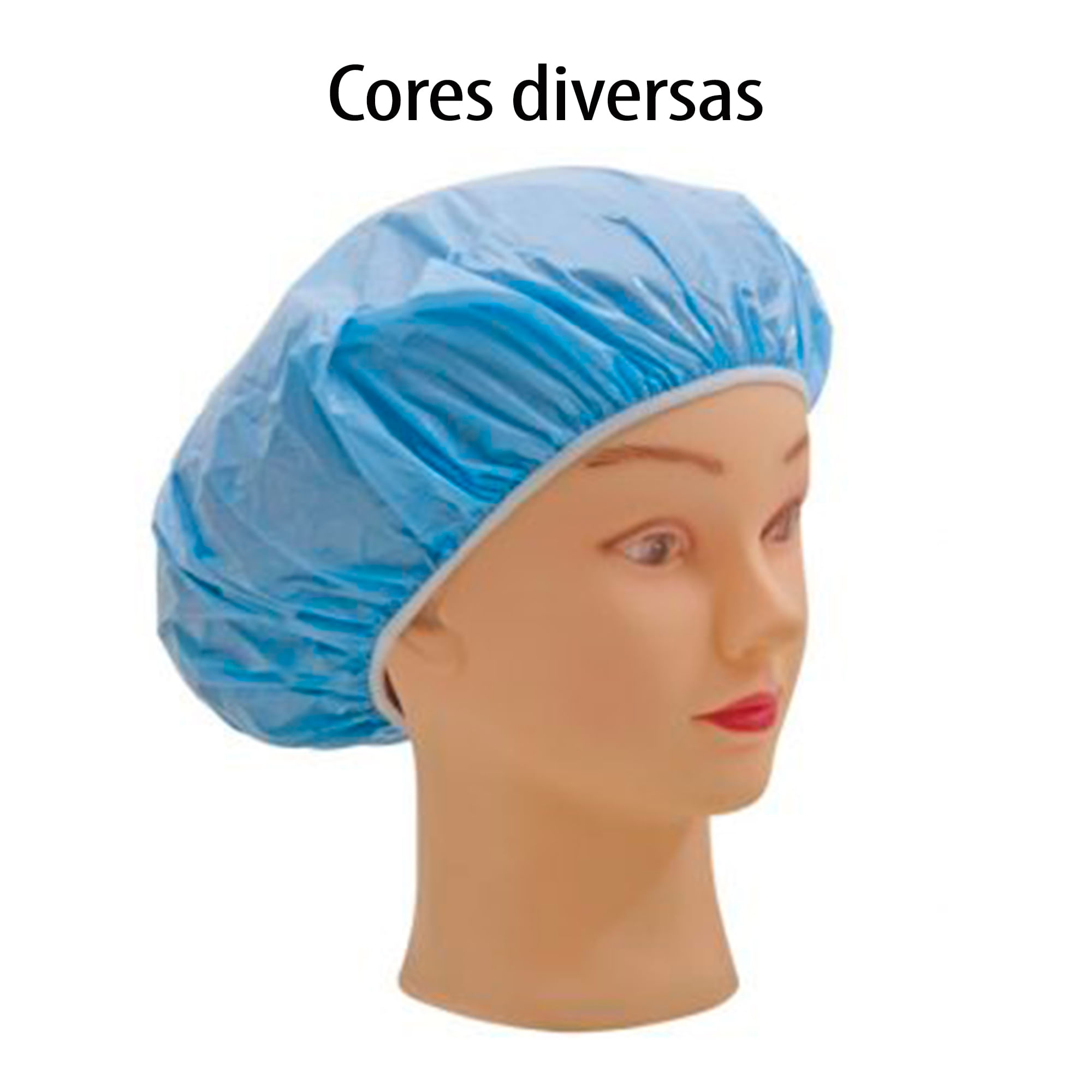 Encontraproduto.com.br - Touca Para Banho Santa Clara Pvc Especial (Cores Diversas)