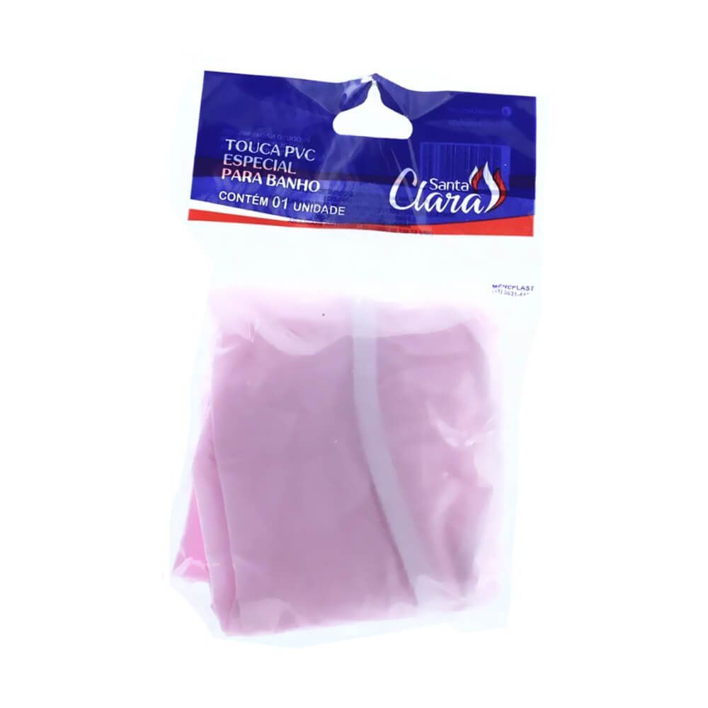 Encontraproduto.com.br - Touca Para Banho Santa Clara Pvc Especial (Cores Diversas)