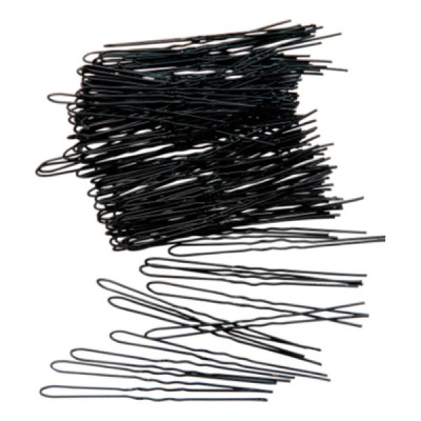 Encontraproduto.com.br - Grampo Para Cabelo Invisivel Preto Ref. 254 100 Unidades - Santa Clara