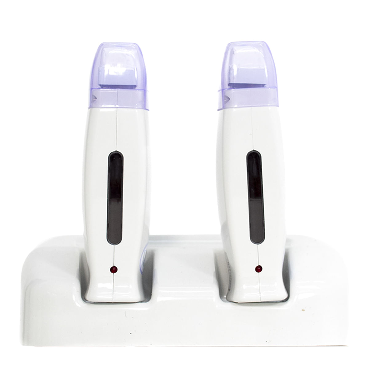 Encontraproduto.com.br - Kit Depilação Base Dupla Mega Bell + 2 Roll-On Preto Bivolt