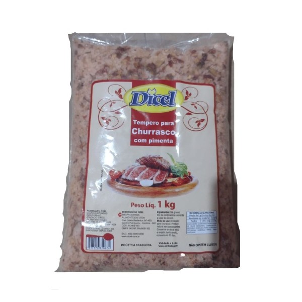 Encontraproduto.com.br - Tempero para Churras com Pimenta Dicel 1 kg