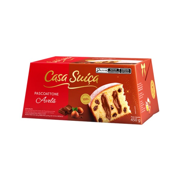 Encontraproduto.com.br - Pascoattone CASA SUÍÇA Avelã 450g
