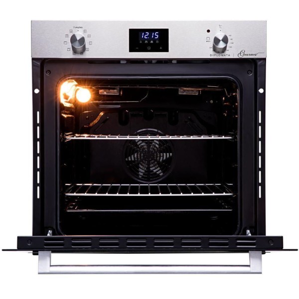 Encontraproduto.com.br - Forno De Embutir 73l Inox Timer Digital E Duplo Grill 220V