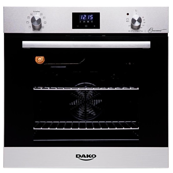 Encontraproduto.com.br - Forno De Embutir 73l Inox Timer Digital E Duplo Grill 220V